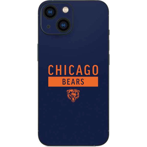NFL Chicago Bears Blue Performance Series iPhone 13 Mini Skin