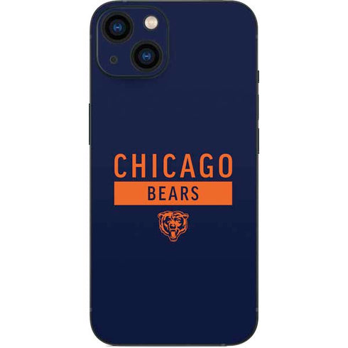 NFL Chicago Bears Blue Performance Series iPhone 13 Skin