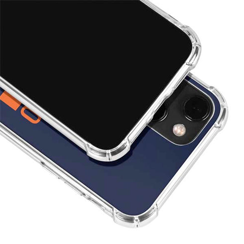NFL Chicago Bears Blue Performance Series iPhone 14 Clear Case