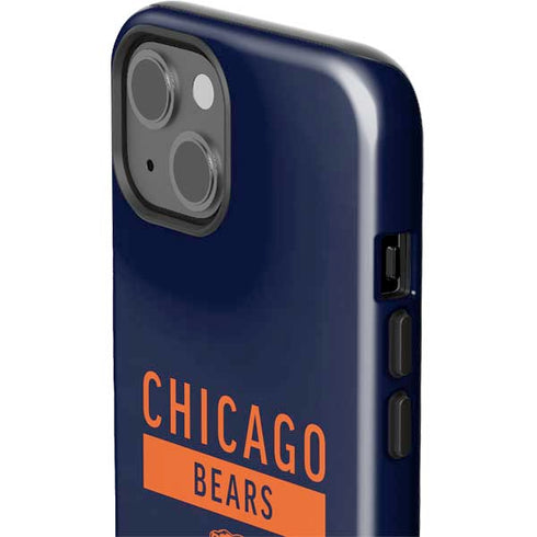 NFL Chicago Bears Blue Performance Series iPhone 15 Plus Impact Case