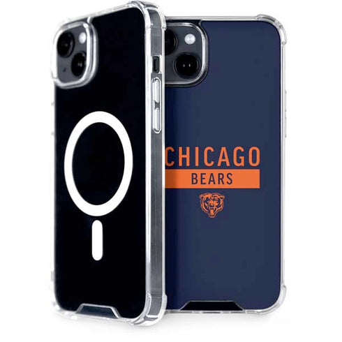NFL Chicago Bears Blue Performance Series iPhone 15 MagSafe Case