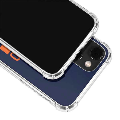 NFL Chicago Bears Blue Performance Series iPhone 15 Plus Clear Case