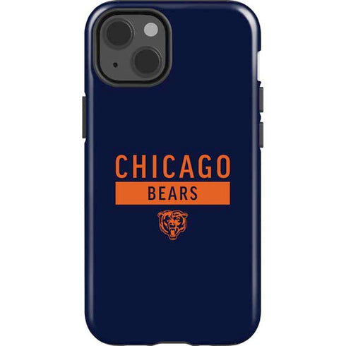 NFL Chicago Bears Blue Performance Series iPhone 15 Impact Case