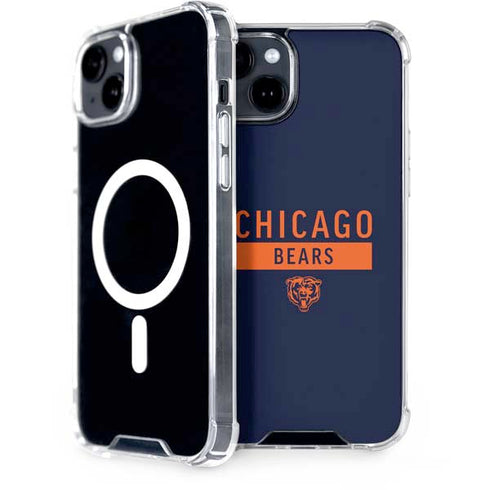NFL Chicago Bears Blue Performance Series iPhone 14 Plus MagSafe Case