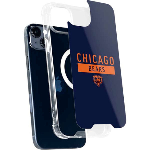 NFL Chicago Bears Blue Performance Series iPhone 15 Plus MagSafe Case