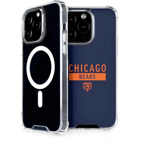 NFL Chicago Bears Blue Performance Series iPhone 15 Pro MagSafe Case
