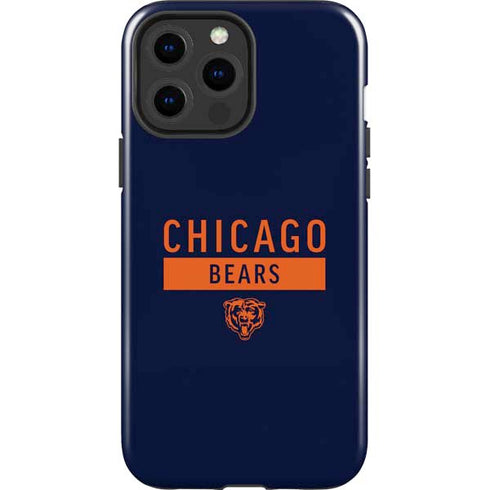 NFL Chicago Bears Blue Performance Series iPhone 15 Pro Max Impact Case