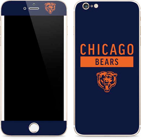 NFL Chicago Bears Blue Performance Series iPhone 6/6s Plus Skin