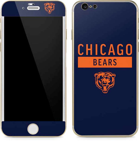 NFL Chicago Bears Blue Performance Series iPhone 6/6s Skin