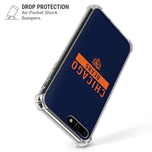 NFL Chicago Bears Blue Performance Series iPhone 7/8 Plus Clear Case