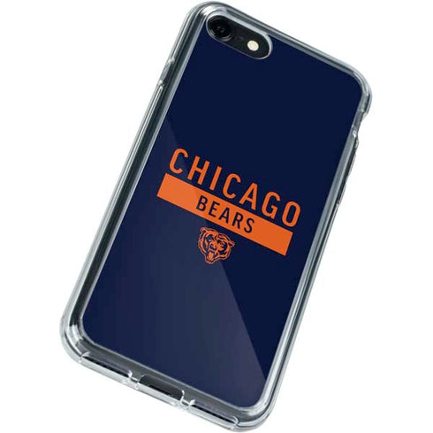 NFL Chicago Bears Blue Performance Series iPhone SE (2nd & 3rd Gen) Clear Case