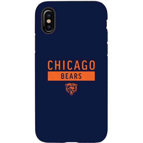 NFL Chicago Bears Blue Performance Series iPhone X Pro Case