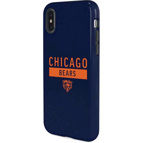 NFL Chicago Bears Blue Performance Series iPhone X Pro Case