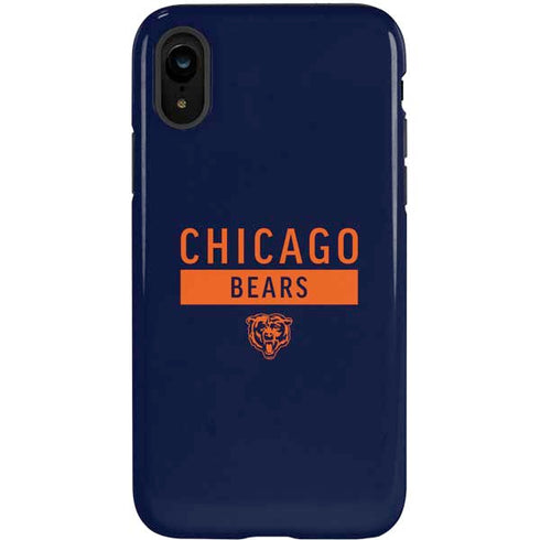 NFL Chicago Bears Blue Performance Series iPhone XR Pro Case