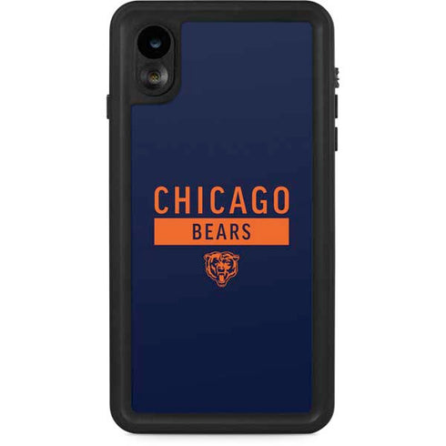NFL Chicago Bears Blue Performance Series iPhone XR Waterproof Case