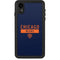 NFL Chicago Bears Blue Performance Series iPhone XR Waterproof Case