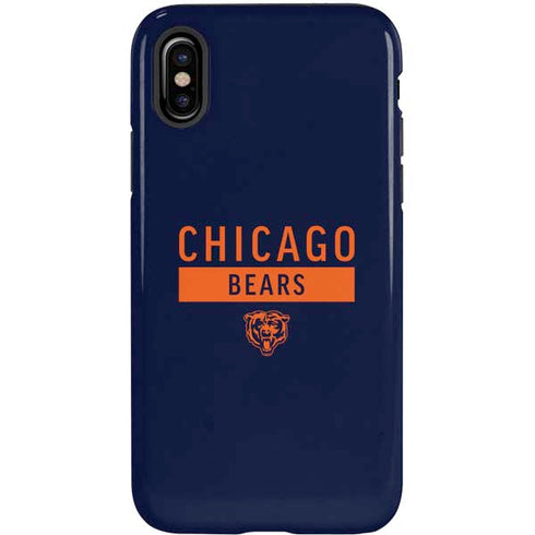 NFL Chicago Bears Blue Performance Series iPhone XS Pro Case