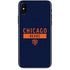 NFL Chicago Bears Blue Performance Series iPhone XS Skin