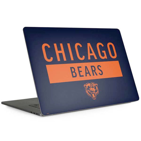 NFL Chicago Bears Blue Performance Series Apple MacBook Pro 15-inch Skin