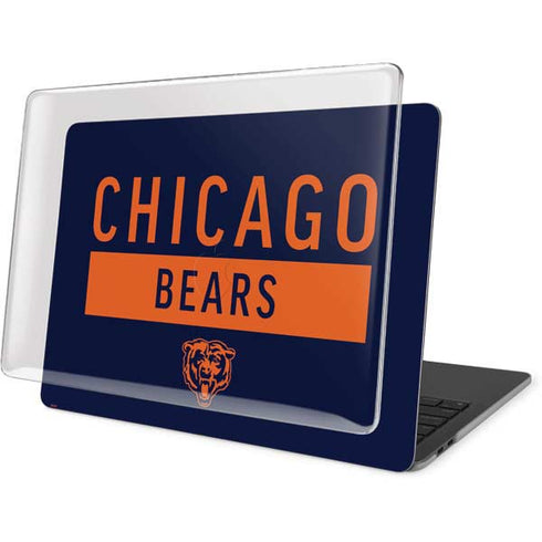NFL Chicago Bears Blue Performance Series MacBook Pro 15in (2016-19) Case plus Skin
