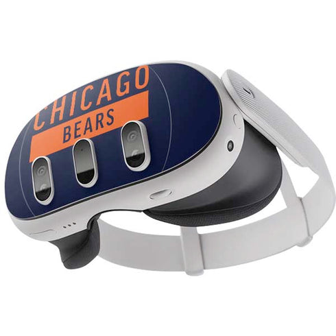 NFL Chicago Bears Blue Performance Series Meta Quest 3 Skin