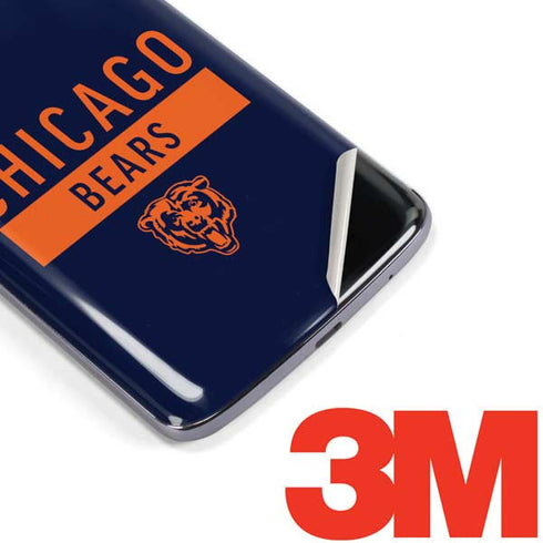 NFL Chicago Bears Blue Performance Series Moto E5 Plus Skin