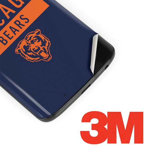 NFL Chicago Bears Blue Performance Series Moto G6 Skin