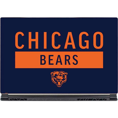 NFL Chicago Bears Blue Performance Series MSI GS65 Stealth Laptop Skin