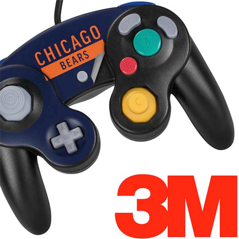 NFL Chicago Bears Blue Performance Series Nintendo GameCube Controller Skin