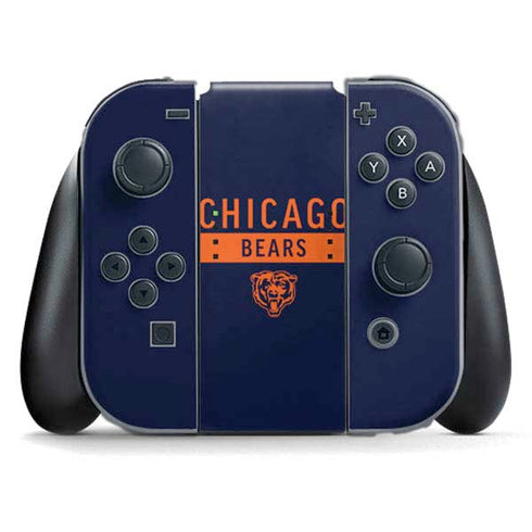 NFL Chicago Bears Blue Performance Series Nintendo Switch (2017-2021) Joy-Con Controller Skin