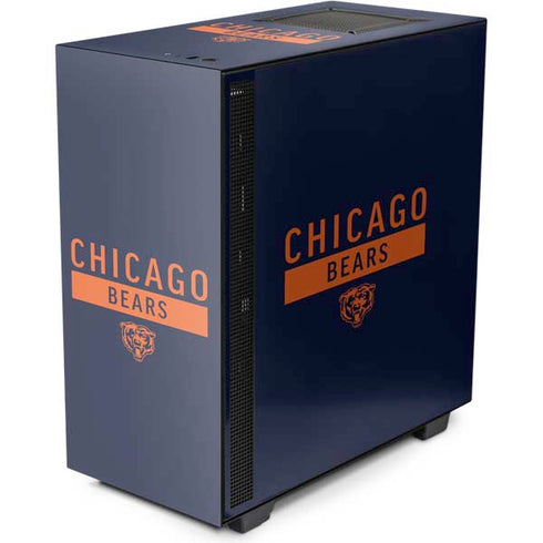 NFL Chicago Bears Blue Performance Series NZXT H510 Compact ATX Mid-Tower Case Skin