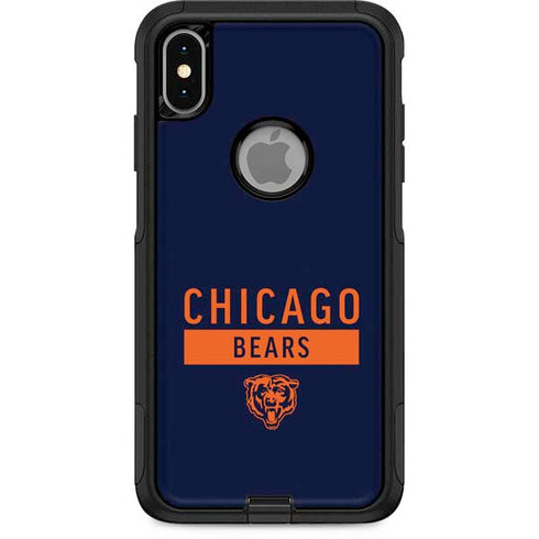 NFL Chicago Bears Blue Performance Series Otterbox Commuter iPhone Skin