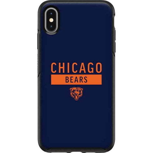 NFL Chicago Bears Blue Performance Series Otterbox Symmetry iPhone Skin