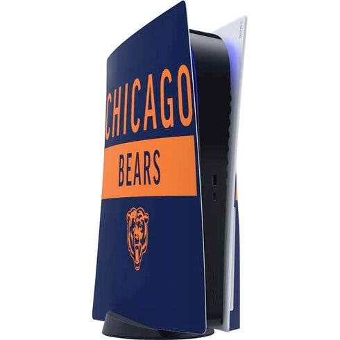 NFL Chicago Bears Blue Performance Series PS5 Console Skin