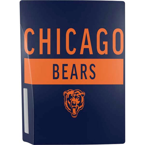 NFL Chicago Bears Blue Performance Series PS5 Console Skin