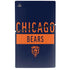 NFL Chicago Bears Blue Performance Series PS5 Slim Disk Console Skin