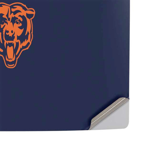 NFL Chicago Bears Blue Performance Series PS5 Slim Disk Console Skin
