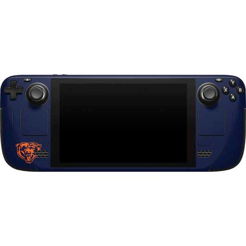 NFL Chicago Bears Blue Performance Series Steam Deck Handheld Gaming Computer Skin