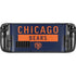 NFL Chicago Bears Blue Performance Series Steam Deck Handheld Gaming Computer Skin