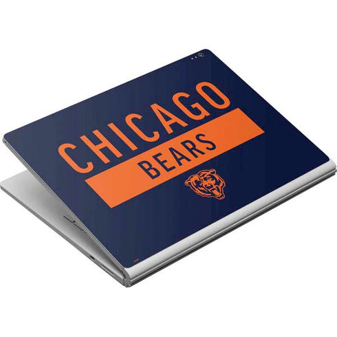 NFL Chicago Bears Blue Performance Series Surface Book Skin