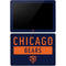 NFL Chicago Bears Blue Performance Series Surface Go Skin