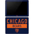 NFL Chicago Bears Blue Performance Series Surface Go Skin