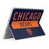 NFL Chicago Bears Blue Performance Series Surface Go Skin