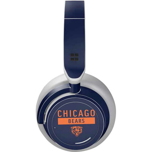 NFL Chicago Bears Blue Performance Series Surface Headphones Skin