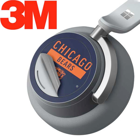 NFL Chicago Bears Blue Performance Series Surface Headphones Skin