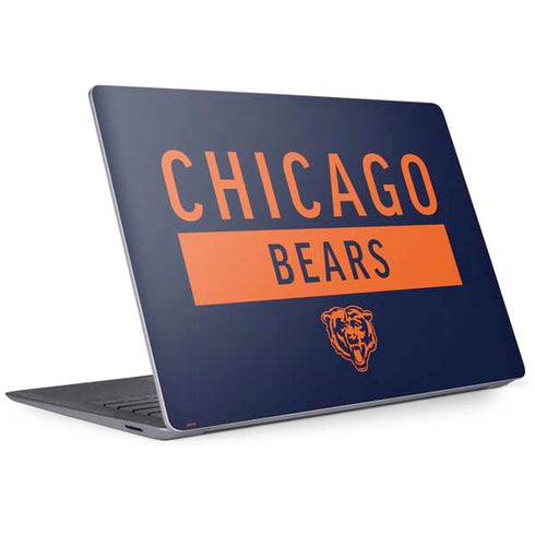 NFL Chicago Bears Blue Performance Series Surface Laptop 3 13.5in Skin