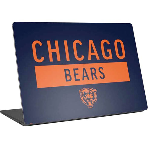 NFL Chicago Bears Blue Performance Series Surface Laptop 4 15in Skin