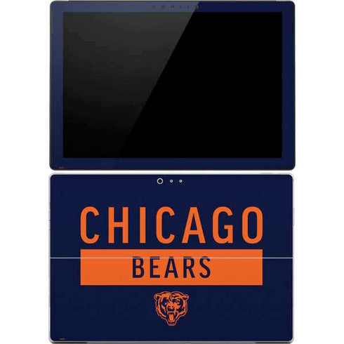 NFL Chicago Bears Blue Performance Series Surface Pro 4 Skin