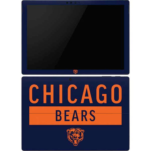 NFL Chicago Bears Blue Performance Series Surface Pro 6 Skin