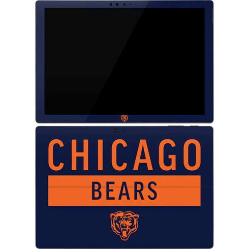 NFL Chicago Bears Blue Performance Series Surface Pro 7 Skin